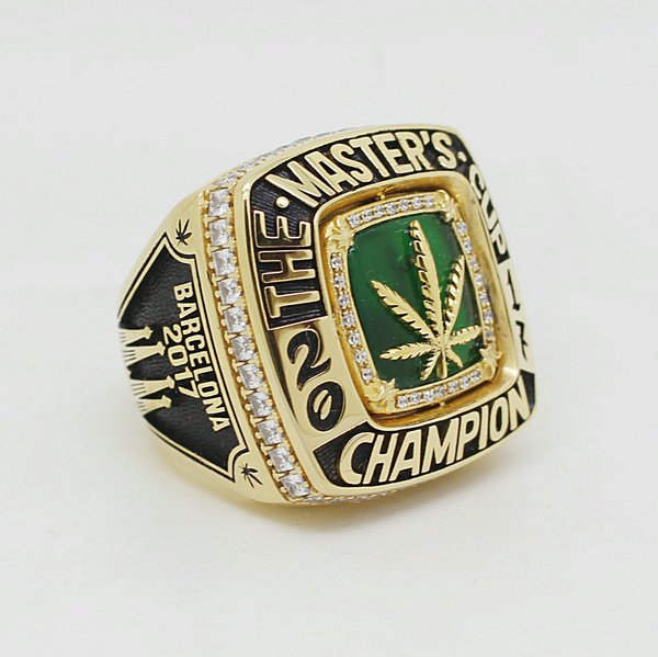 2017 Barcelona The Master's Cup Custom Champion ring - Custom Champion Ring