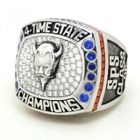 SPS 4 Time State Championship ring